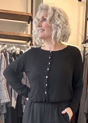 Cut Loose Cardigan black