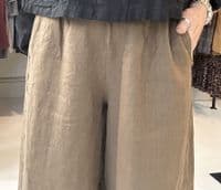 Cut Loose Lantern Trouser coconut