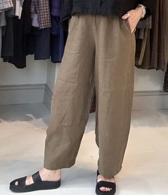 Cut Loose Lantern Trouser coconut