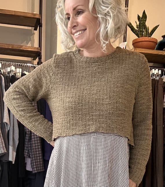 Cut Loose Sweater coconut