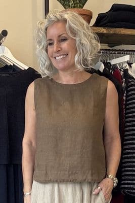 Cut Loose Vest coconut