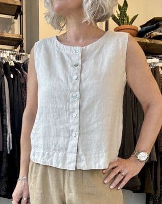 Cut Loose Vest Jicama