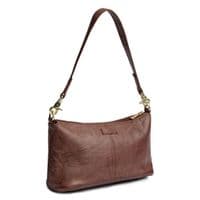 Depeche Leather Bag 16558 brandy