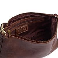 Depeche Leather Bag 16558 brandy