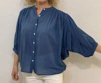 Diega Blouse Celesto blue