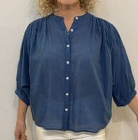 Diega Blouse Celesto blue