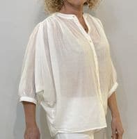Diega Blouse Celesto white
