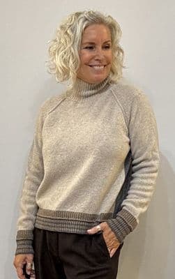 Diega Jumper Paliamo ecru/grey/taupe