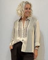 Diega Shirt Castilana ecru/beige