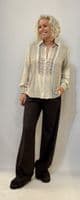 Diega Shirt Castilana ecru/beige