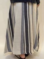 Diega Skirt  Jamao cream/blue