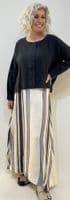 Diega Skirt  Jamao cream/blue