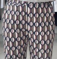 Diega Trouser Pacifico black/terre/ecru