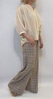 Diega Trousers Pindo camel ecru