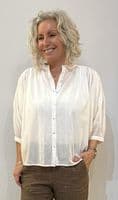 Diego Blouse Celesto white