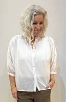 Diego Blouse Celesto white