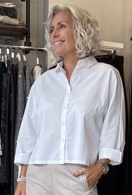 Elemente Clemente Cotton Shirt Tege white