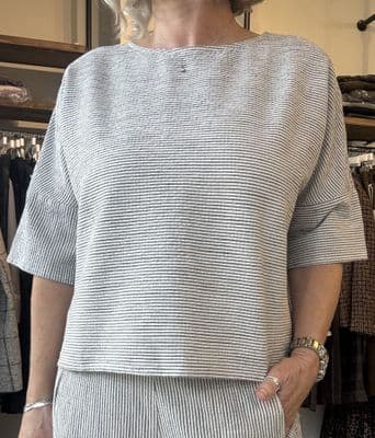 Elemente Clemente Top Vari anthracite/undyed