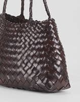 Ellyla Leather bag Selina espresso