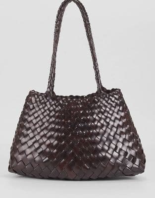 Ellyla Leather bag Selina espresso