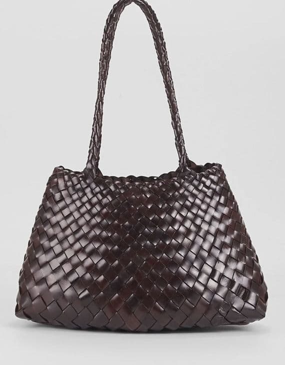 Ellyla Leather bag Selina espresso