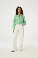 Fabienne Chapot Alex Blouse warm white/apple green