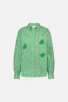 Fabienne Chapot Alex Blouse warm white/apple green