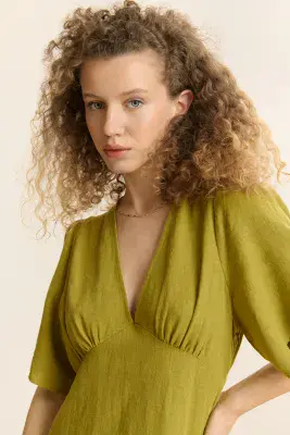 Garance Paris Dress Canelle olive