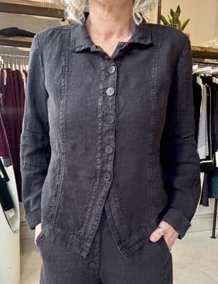 Grizas Linen Jacket black