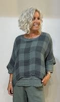 Grizas Linen Top sage