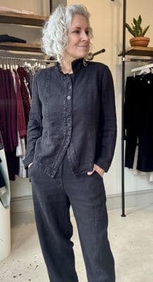 Grizas Linen trousers black
