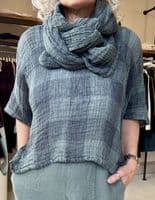 Grizas Scarf sage check