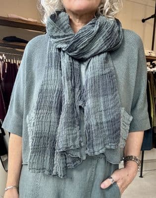 Grizas Scarf sage check