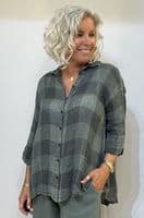 Grizas Shirt sage check