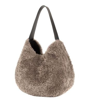 Helen Moore Slouch Bag taupe