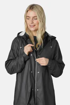 Ilse Jacobsen Rain71 Raincoat dark shadow