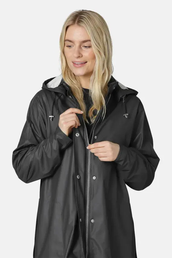 Ilse Jacobsen Rain71 Raincoat dark shadow