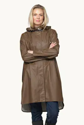 Ilse Jacobsen Raincoat RAIN71 mud