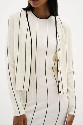 InWear Cardigan Saia whisper white/black