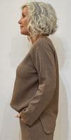 InWear Crewneck Gincent coffee quartz melange
