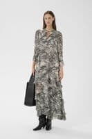 InWear Dress Lyon black wavy structure