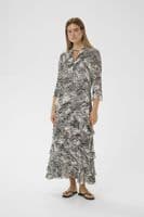 InWear Dress Lyon black wavy structure
