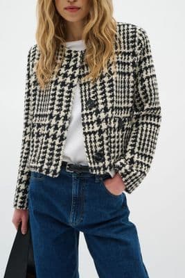 InWear Jacket Bryan black/white