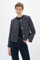 InWear Jacket Yaxha marine blue/white