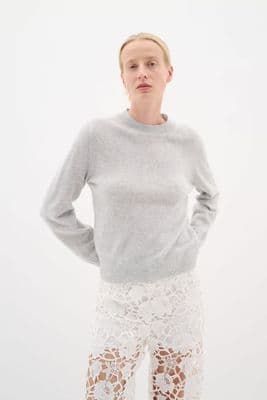 InWear Jumper Siljel light grey melange