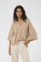 InWear Polo Jumper Guni cornstalk