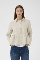 InWear Shirt Dilana ecru melange/whitw