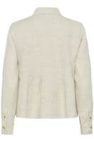 InWear Shirt Dilana ecru melange/whitw
