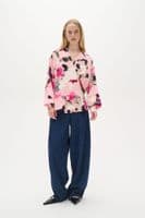 InWear Shirt Vanilla pale pink flower clouds