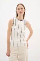 InWear Tank Saia whisper white